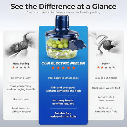 Avero PeelPro™ — Effortless Electric Food Prep Tool