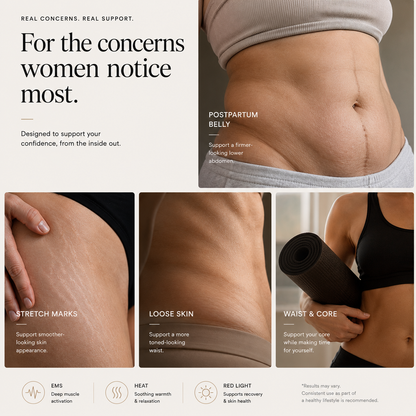 Avero Pulse™ | Red Light & EMS Sculpting Belt