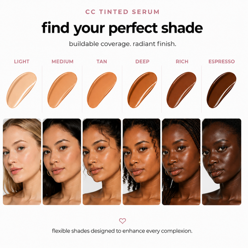 CC color-correcting tinted serum